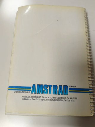 Manual Amstrad CPC 464 + Referencia BASIC