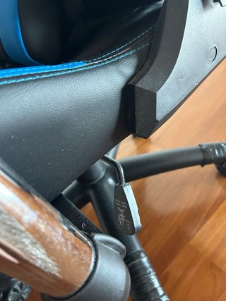 Cadeira Gamer Alpha Gamer Preta e Azul