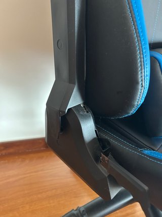 Cadeira Gamer Alpha Gamer Preta e Azul
