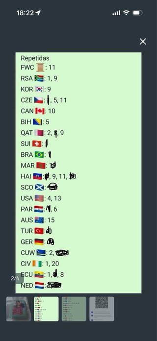Cromos mundial panini