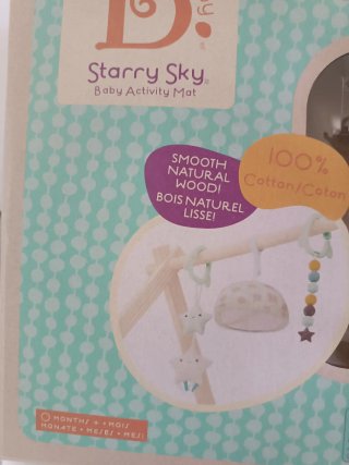 Gimnasio Bebé Madera Starry Sky