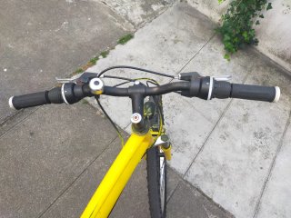 Bicicleta VTT 26 Talla M Amarilla