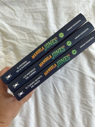 Pack Libros 1,2 y 3  Manuela Jones