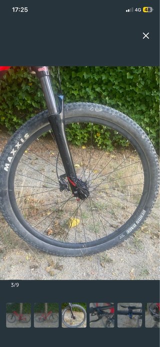 Bicicleta Scott Scale Roja