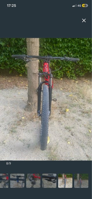 Bicicleta Scott Scale Roja