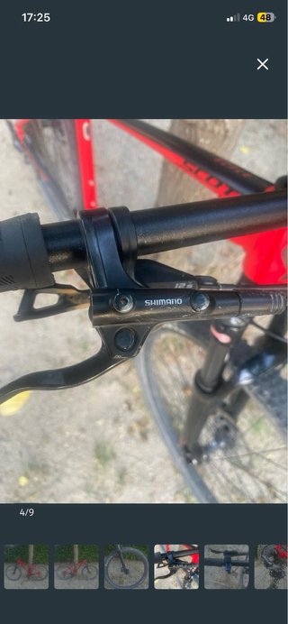 Bicicleta Scott Scale Roja