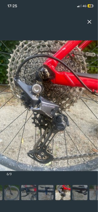 Bicicleta Scott Scale Roja