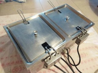 Freidora Industrial Doble