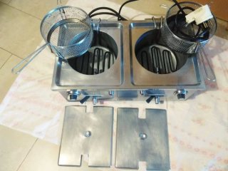 Freidora Industrial Doble