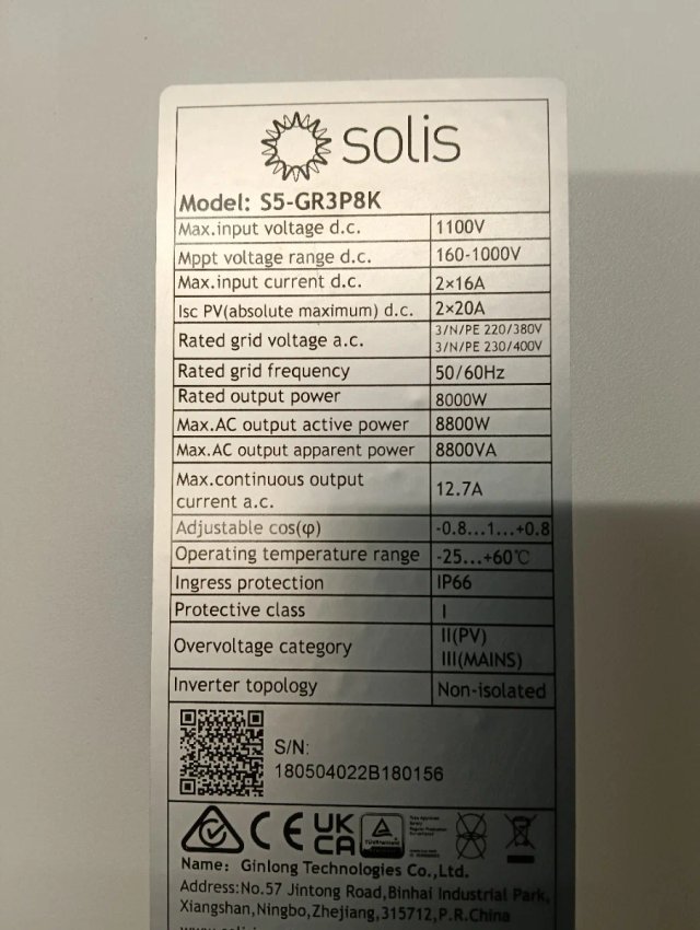 Inversor Solís S5