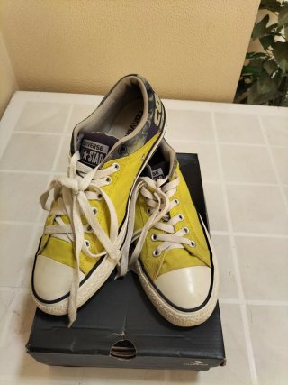 Converse All Star Gialle Tg 43