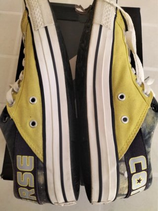 Converse All Star Gialle Tg 43