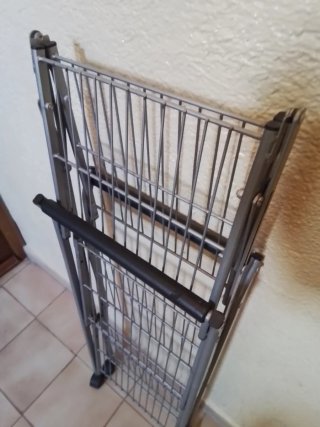 Carrito camarera estantería plegable