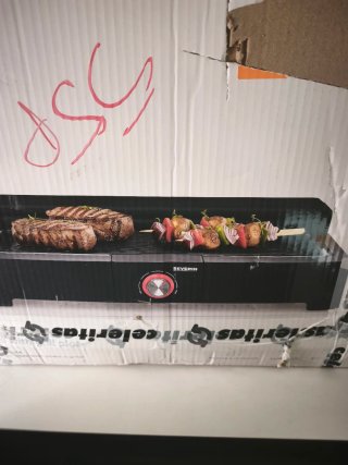 Barbacoa Eléctrica Mesa Grill  52,5x39,5 total