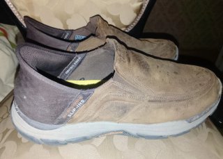 Zapatos Skechers Slip-ins Extra Wide Marrón