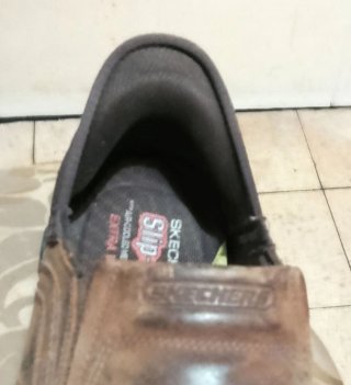 Zapatos Skechers Slip-ins Extra Wide Marrón
