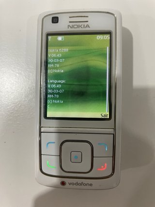 Nokia 6288 Branco Desbloqueado