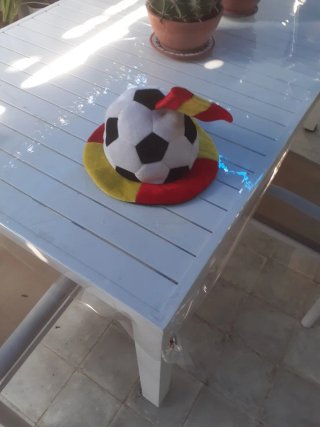 Gorro España Fútbol Pelota