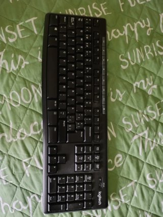 Teclado Logitech M270 Inalámbrico Negro