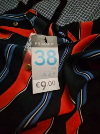 Blusa sin mangas Primark rayas