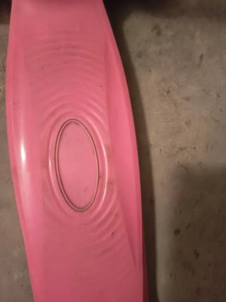 Patinete infantil rosa 3 ruedas