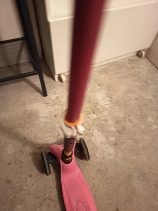 Patinete infantil rosa 3 ruedas
