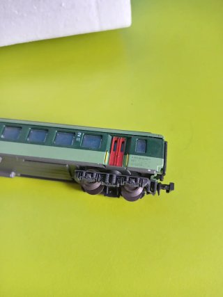 Set 4 trenini elettrici verdi SBB CFF FFS