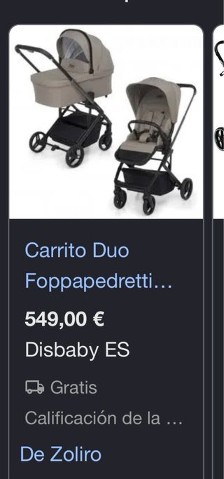 Carro de bebé Foppapedretti Tic Toc