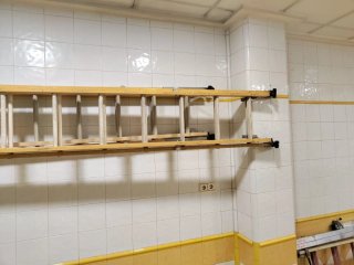 Escalera de fibra 12 peldaños