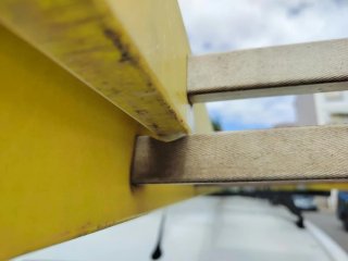 Escalera de fibra 12 peldaños
