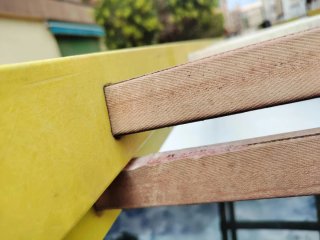 Escalera de fibra 12 peldaños