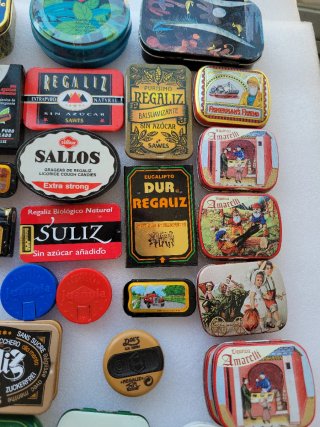 Colección 32 Cajas Regaliz Antiguas