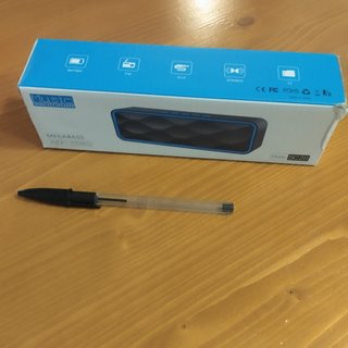 Altavoz Bluetooth AIGOSS Radio FM Negro