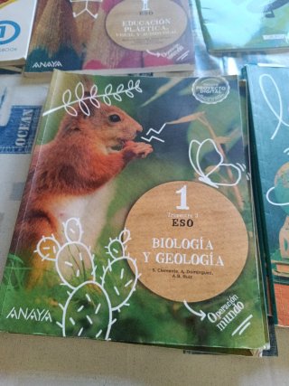 Libros de texto 1 ESO Gredos san Diego