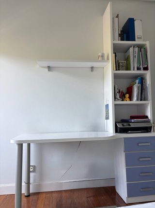 Dormitorio juvenil blanco buen estado