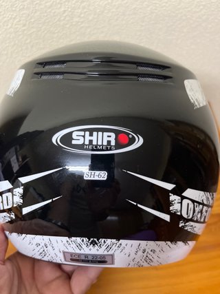 Casco SHIRO SH-62 Talla M Negro