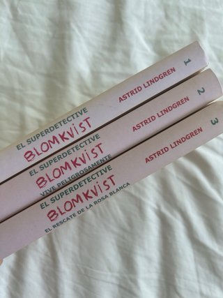 Pack 3 libros El superdetective BLOMKVIST