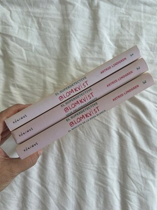 Pack 3 libros El superdetective BLOMKVIST