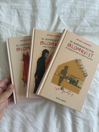 Pack 3 libros El superdetective BLOMKVIST