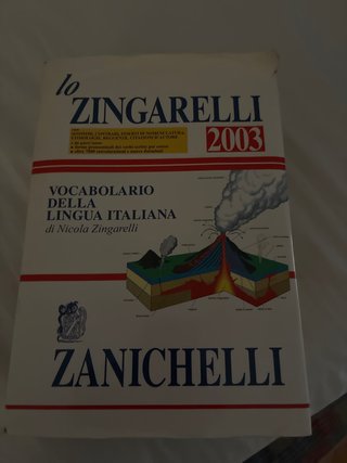 Lo Zingarelli 2003. Vocabolario della lin italian