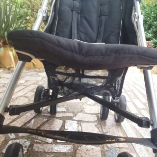 Silla de paseo Baby Luxe negra