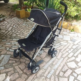 Silla de paseo Baby Luxe negra