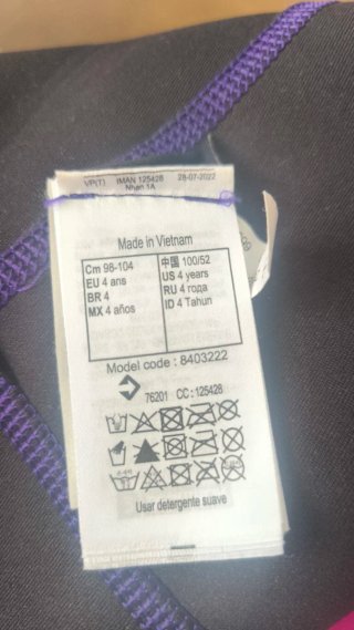 Traje neopreno niño OLAIAN 4 años