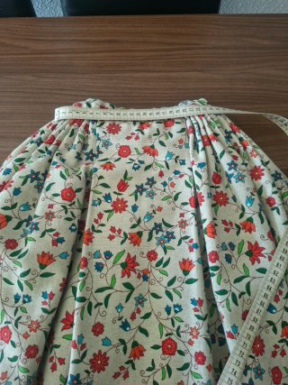 Traje de faena alicantino niña 5 , 6 años