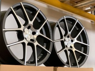 4 LLANTAS ISPIRI ISR6 8.5x19 y 9.5x19 5x112 bfp