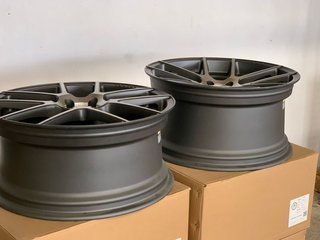 4 LLANTAS ISPIRI ISR6 8.5x19 y 9.5x19 5x112 bfp