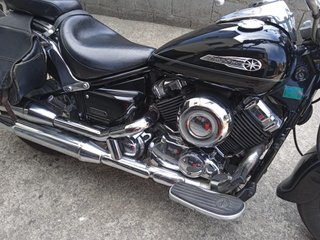 Yamaha Drag Star 650 Custom Negra