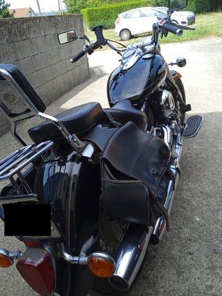 Yamaha Drag Star 650 Custom Negra