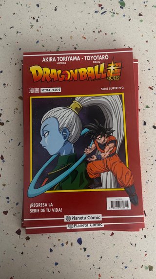 Lote Cómics Dragon Ball Súper
