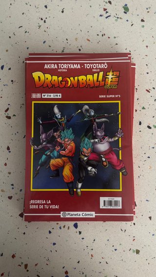 Lote Cómics Dragon Ball Súper